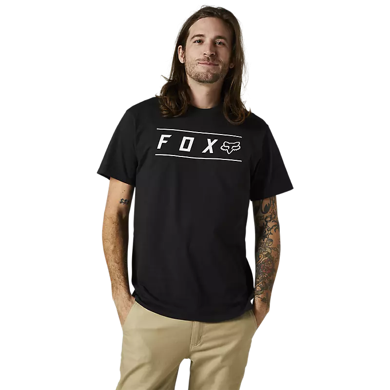 Fox Pinnacle Short Sleeve Tee - XL - Black - White