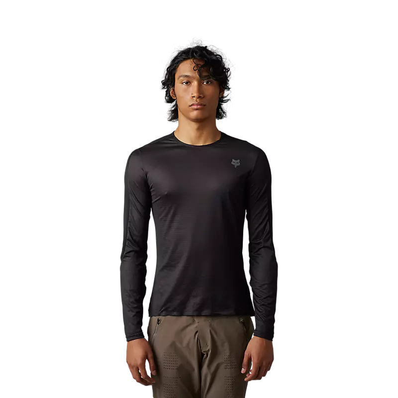Fox Flexair Ascent Long Sleeve Jersey - L - Dark Slate