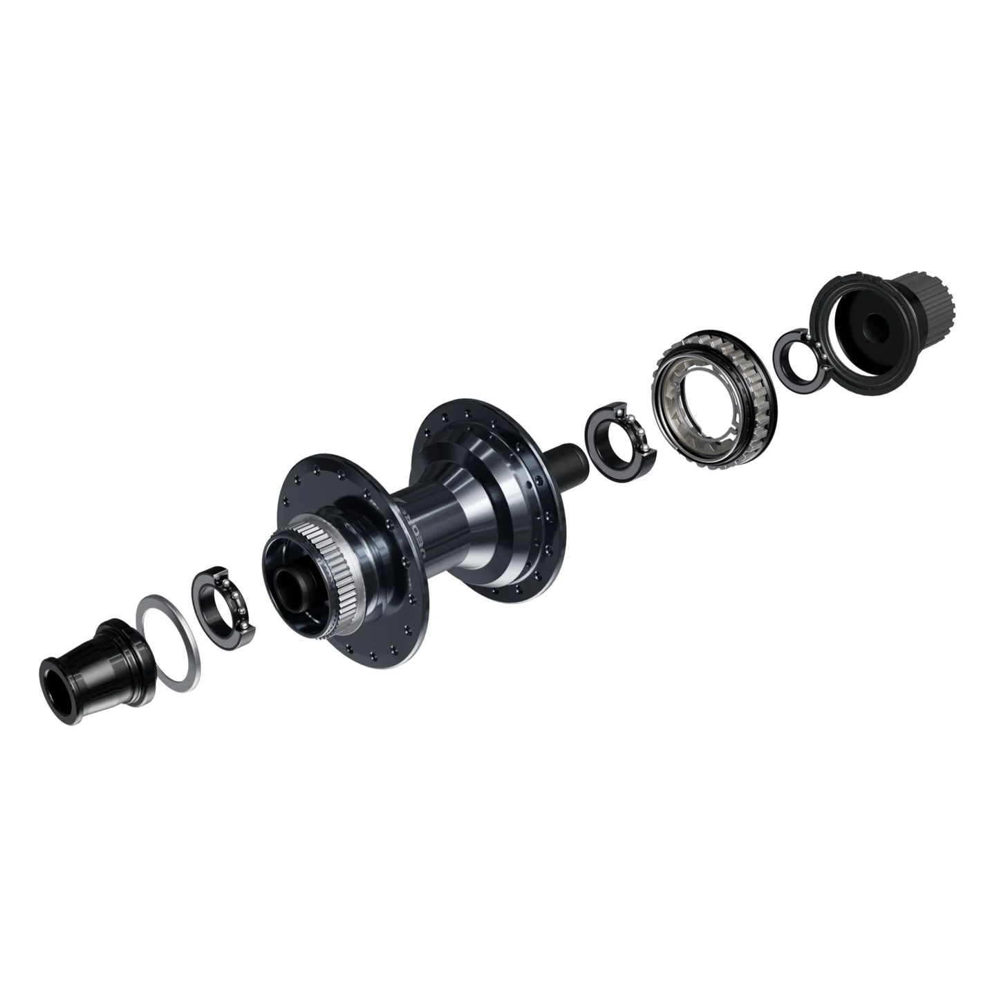 Shimano FH-M8210 Deore XT Freehub - Rear - 12x148mm Boost - Shimano Microspline - Centrelock - 32 Hole - J-Bend - Black