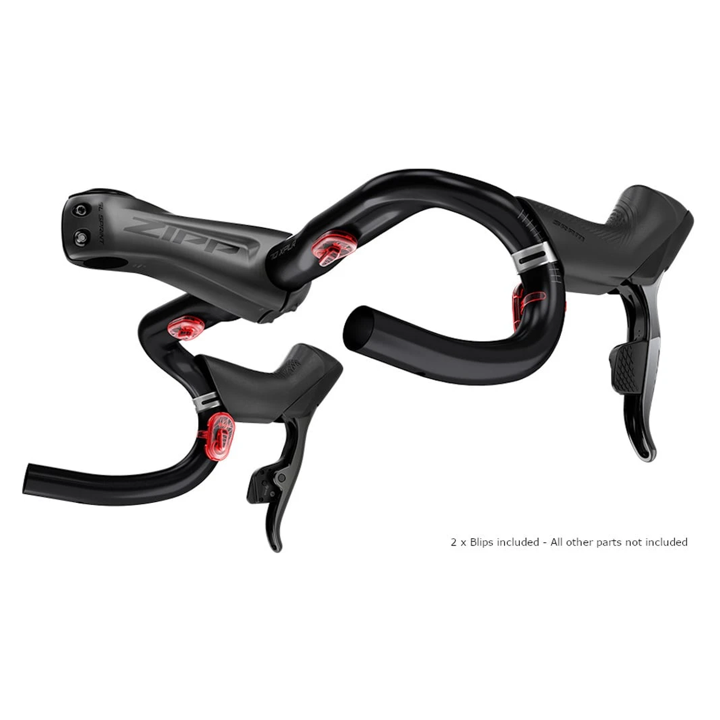 SRAM eTAP AXS Wireless Blips (Pair) Black - 12/13 Speed - Drop Bar