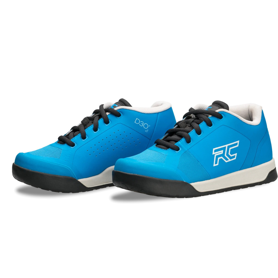 Ride Concepts Skyline Women's Flat Shoes - US 10.0 - Blue - Light Grey