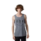 Fox Shield Tech Tank Jersey - XL - Heather Graphite