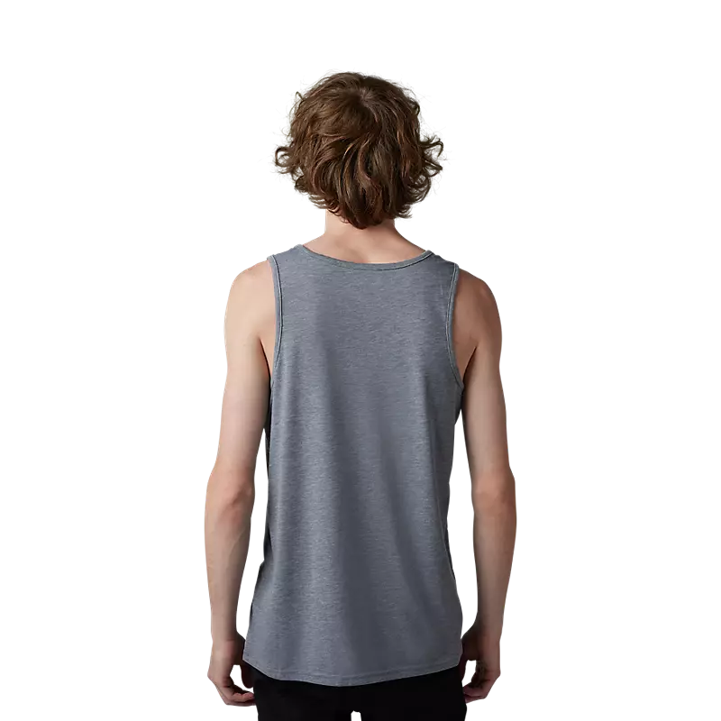 Fox Shield Tech Tank Jersey - L - Heather Graphite