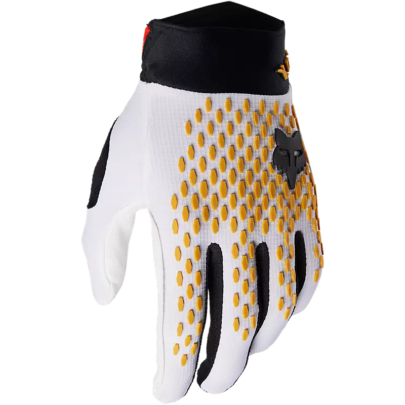 Fox Defend Race Gloves - L - White