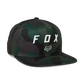 Fox Vzns Camo Tech Snapback Hat - One Size Fits Most - Green Camo