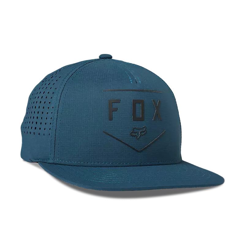 Fox Shield Tech Snapback Hat - One Size Fits Most - Dark Slate