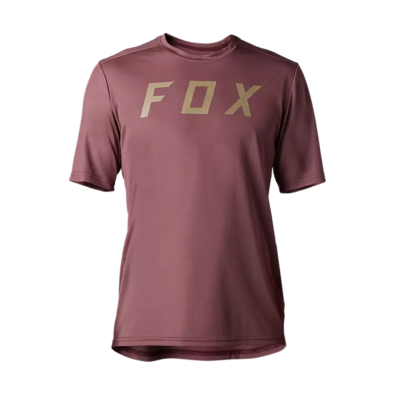 Fox Ranger Moth Short Sleeve Jersey - M - Cordovan