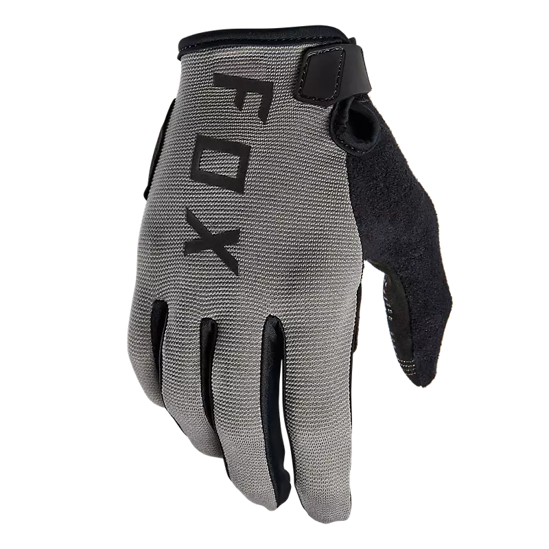 Fox Ranger Gel Full Finger Gloves - L - Pewter
