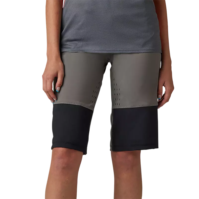 Fox Defend Race Women's Shorts - Women's S - Pewter