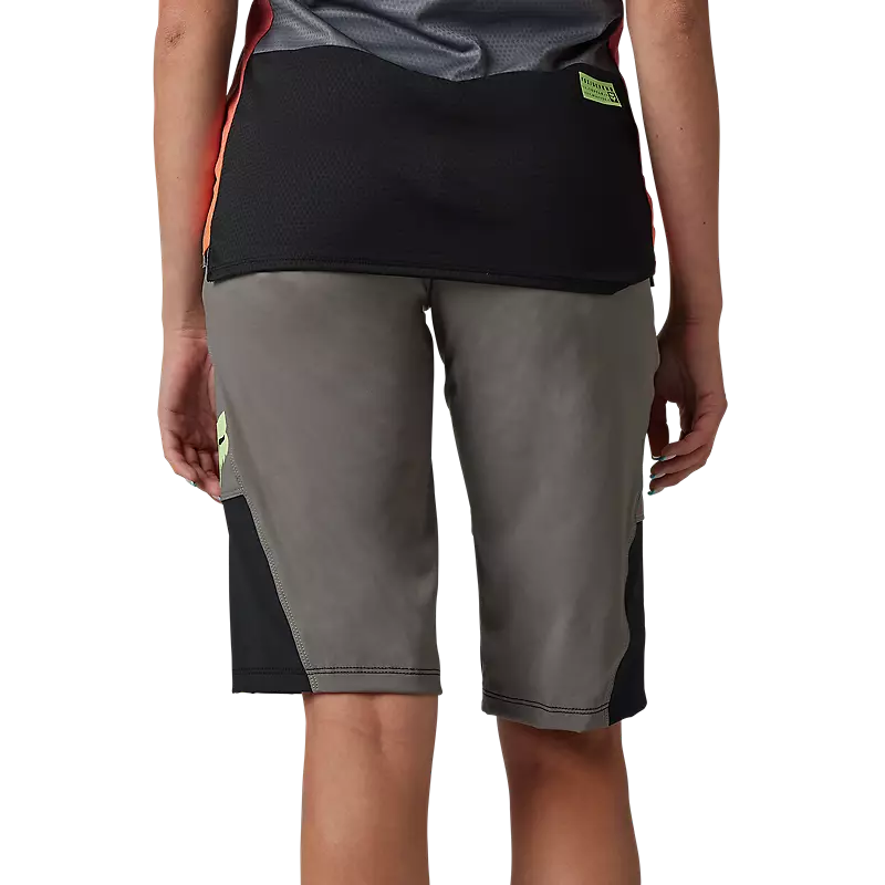 Fox Defend Race Women's Shorts - Women's S - Pewter