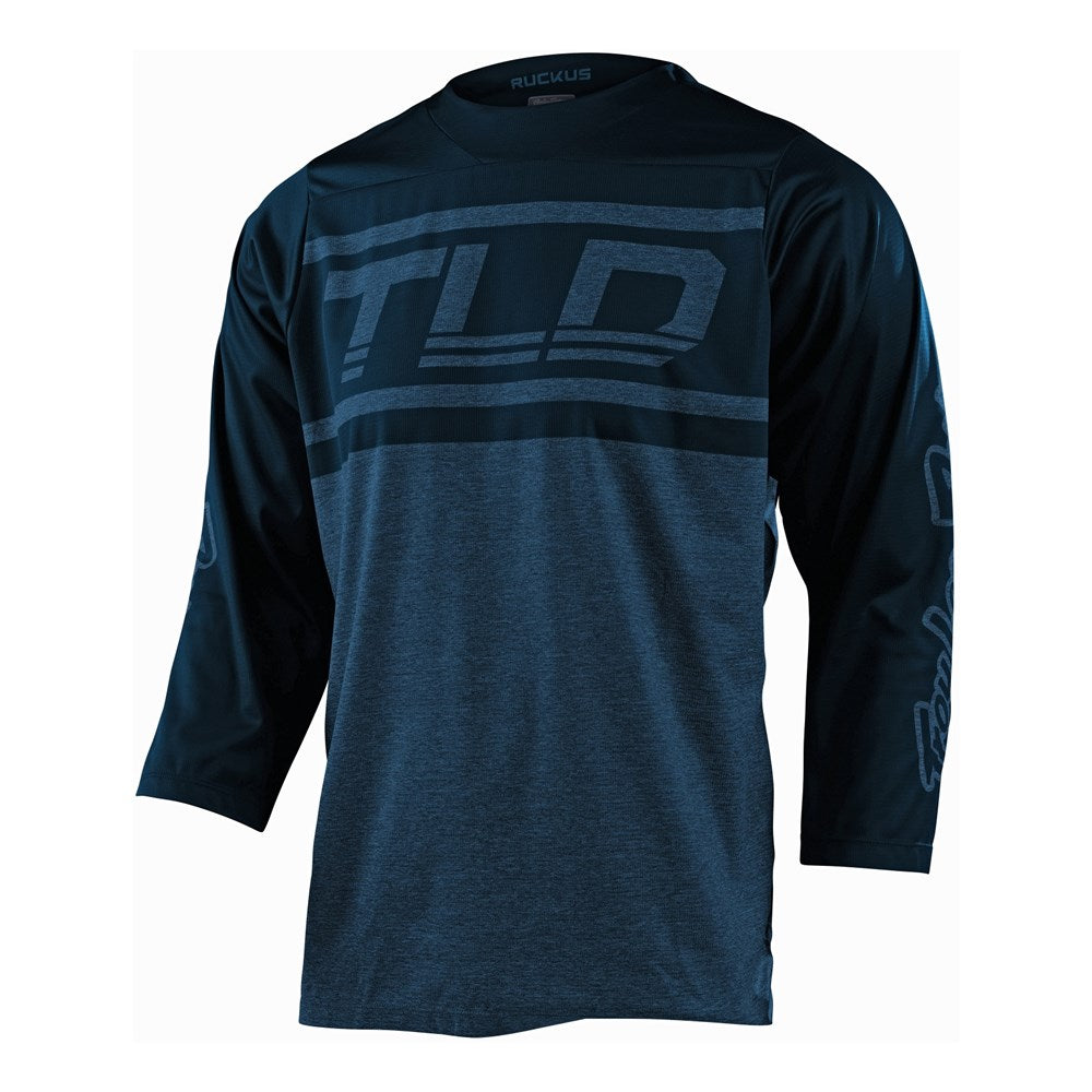 TLD Ruckus 3-4 Sleeve Jersey - L - Bars Dark Slate