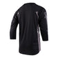 TLD Ruckus 3-4 Sleeve Jersey - L - Bars Black - Off White