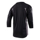 TLD Ruckus 3-4 Sleeve Jersey - M - Bars Black - Off White