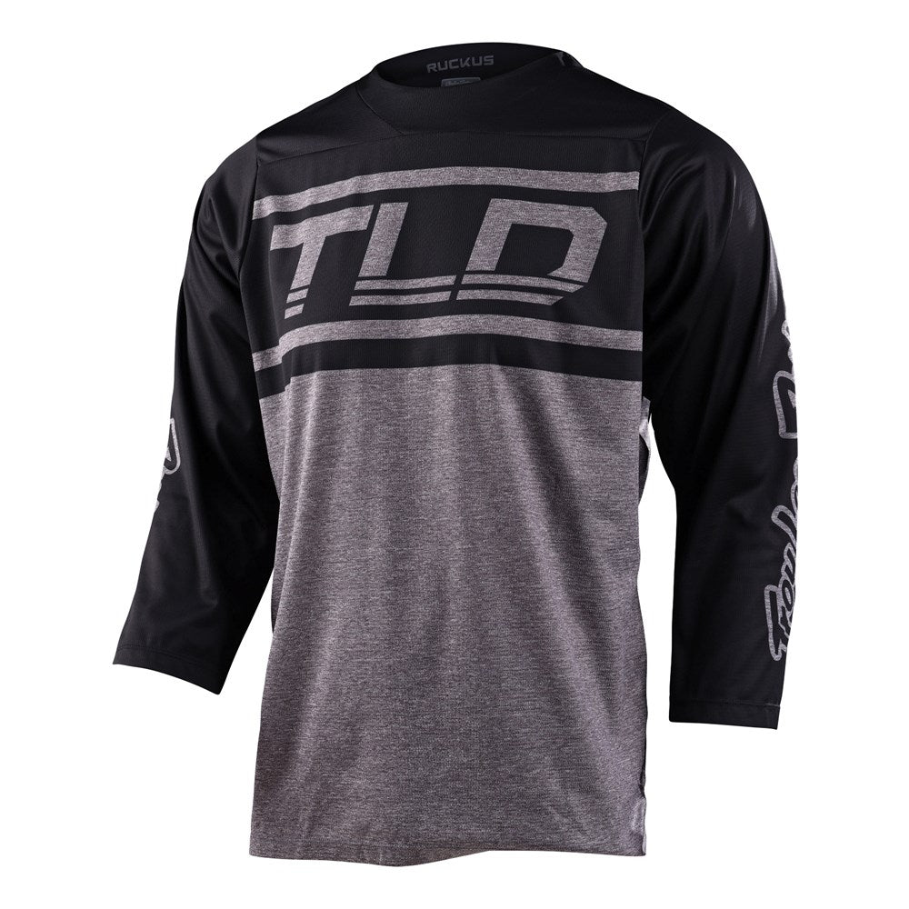 TLD Ruckus 3-4 Sleeve Jersey - XL - Bars Black - Off White