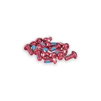 FUNN Disc Rotor Bolts - Red - 10mm M5 (15 Piece)