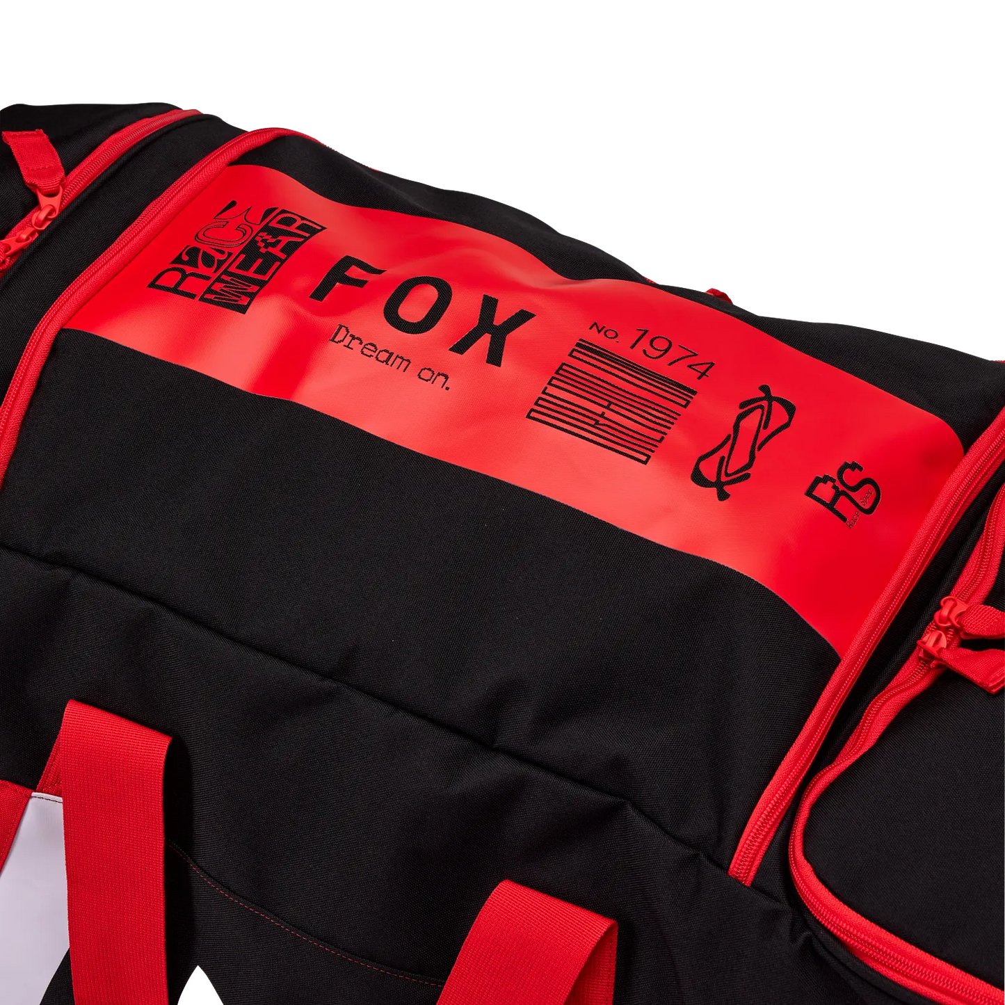 Fox Race Spec Shuttle 180 Roller Bag - Flo Red