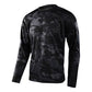TLD Flowline Long Sleeve Jersey - L - Covert Black