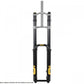 Ohlins DH38 M.1 Race Fork - No Crown - 29-27.5+ Inch - 1 1/8th - 1.5 Inch Tapered - 20x110mm Boost - 200mm - Not Applicable - TTX18 Damper - Black