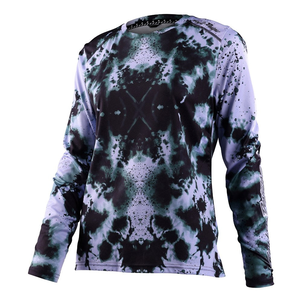 TLD Lilium Women's Long Sleeve Jersey - Women's M - Watercolor Lilac
