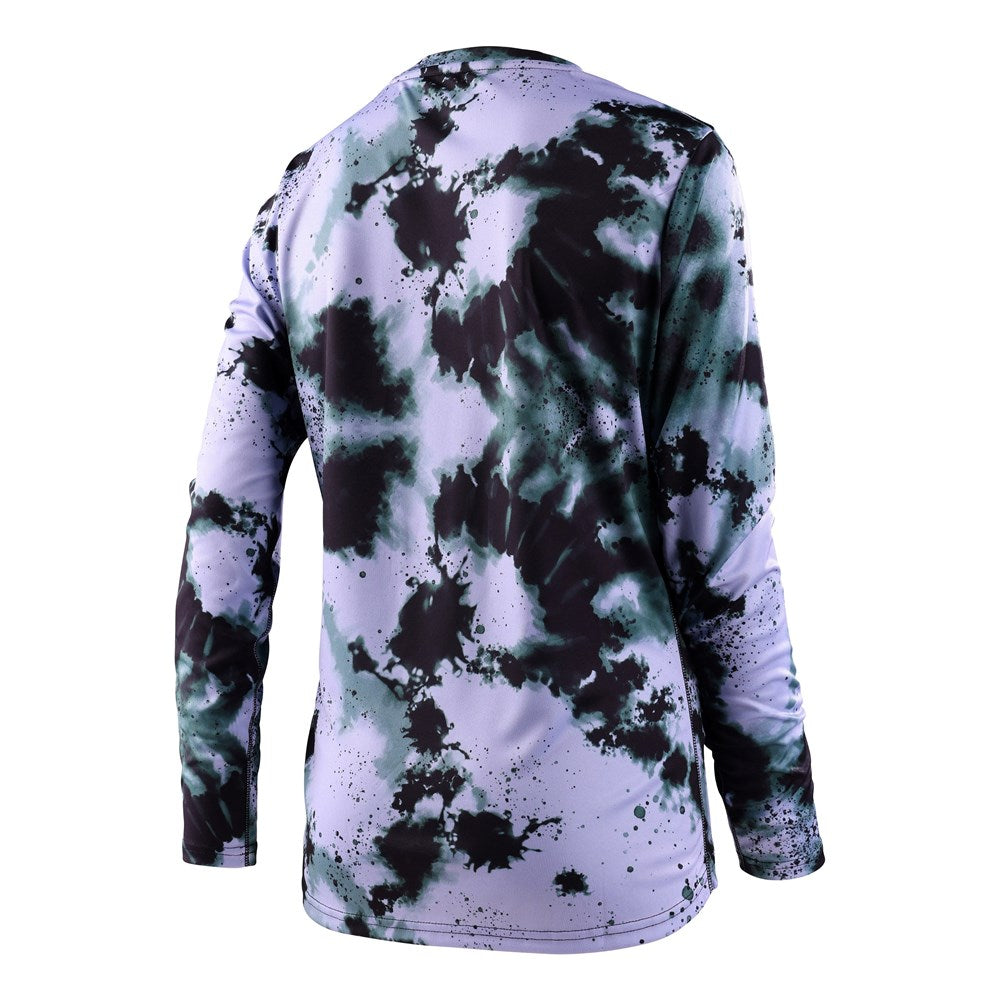 TLD Lilium Women's Long Sleeve Jersey - Women's M - Watercolor Lilac