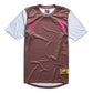 TLD Flowline Youth Short Sleeve Jersey - Youth L - Flipped Chocolate