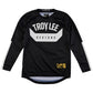 TLD Flowline Youth Long Sleeve Jersey - Youth S - Aircore Black