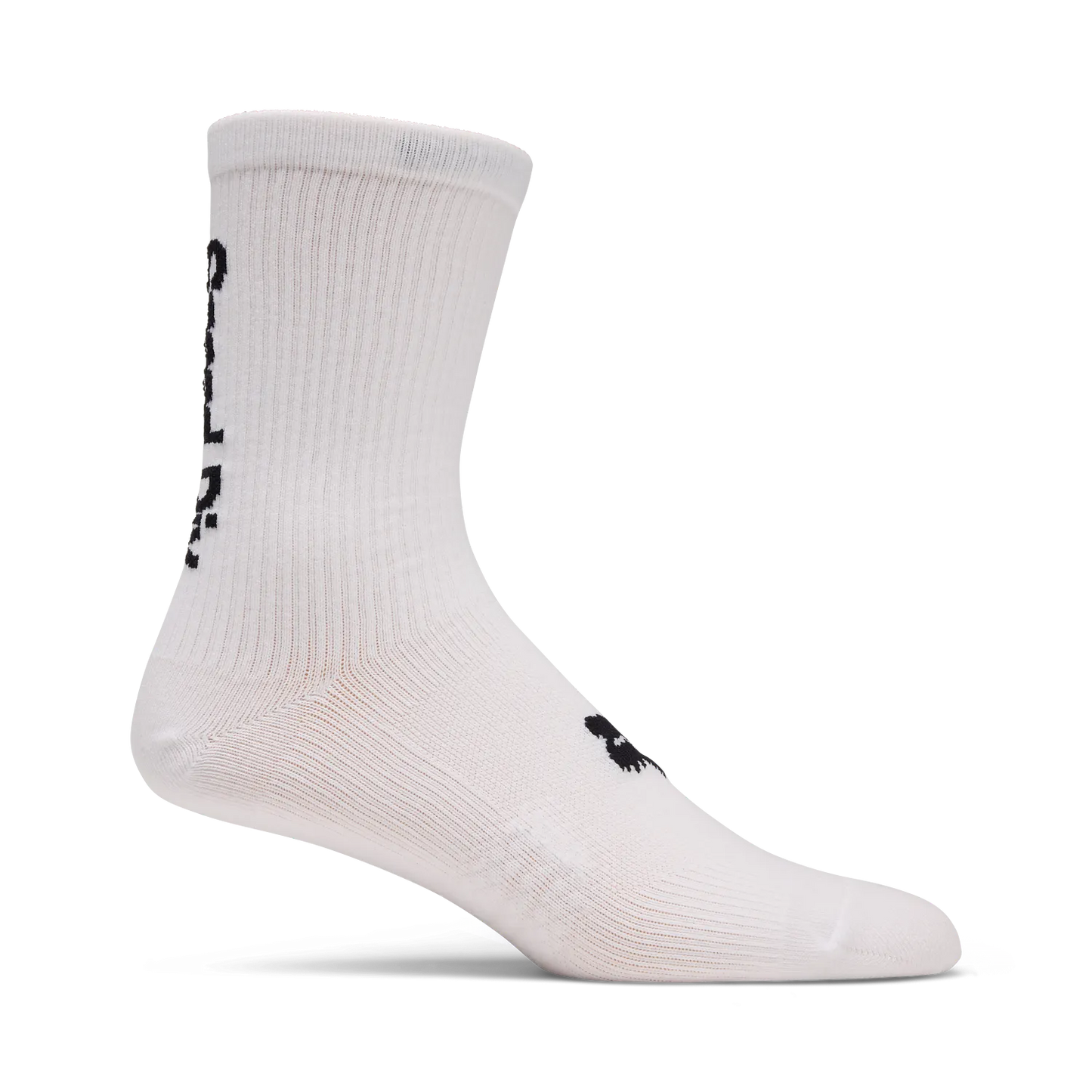 Fox 8" Ranger Worldwide Socks - S/M - White