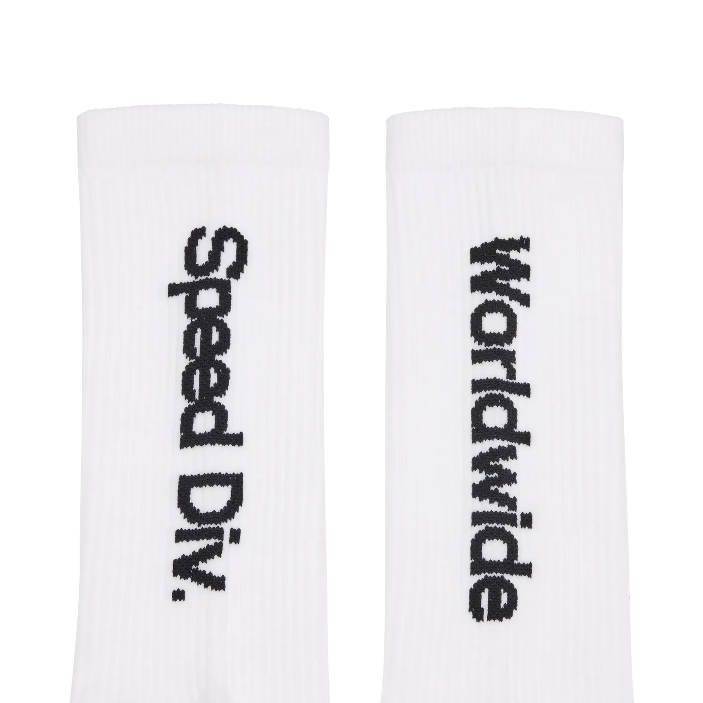 Fox 8" Ranger Worldwide Socks - S/M - White
