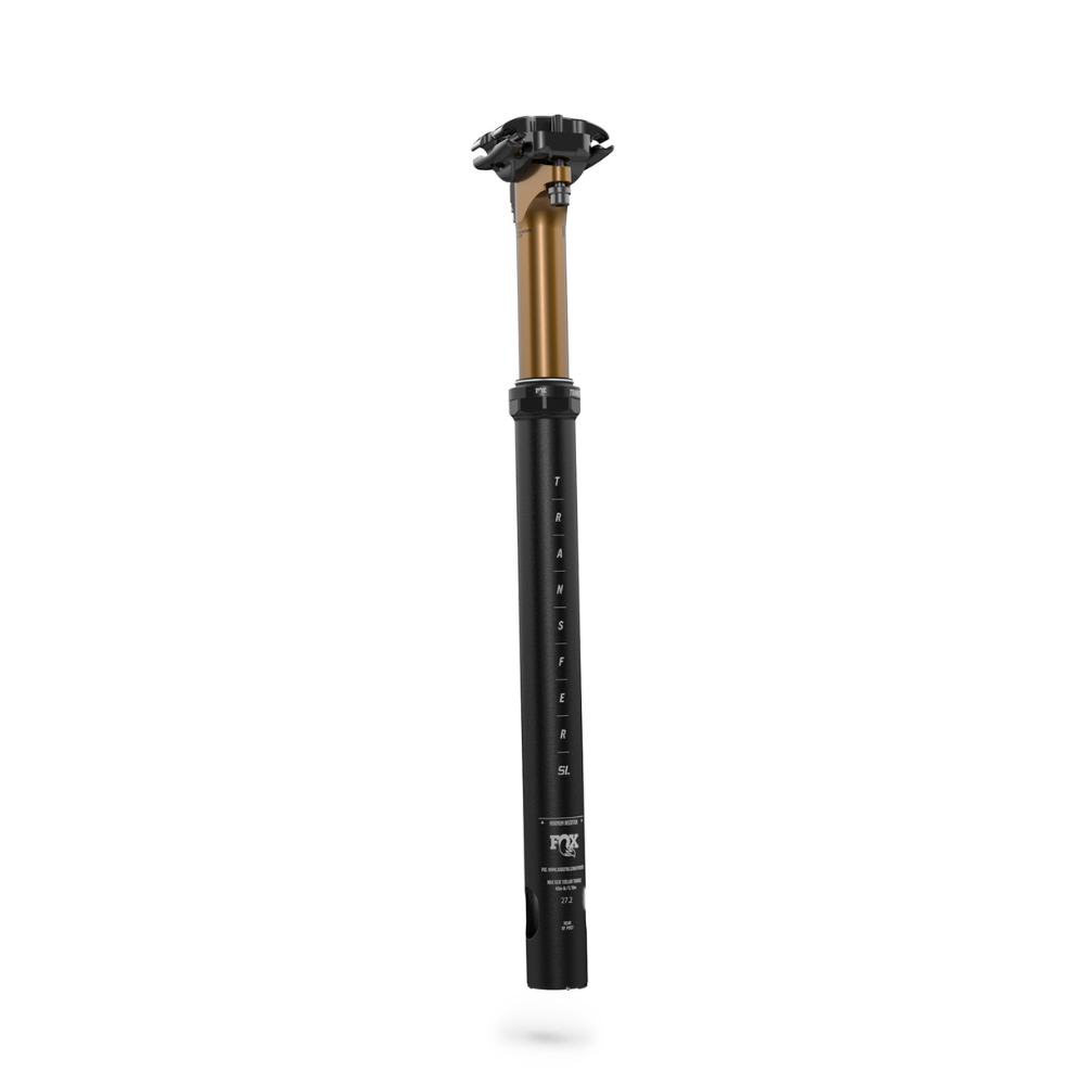 Fox Factory Transfer SL Factory Series Dropper Post - 27.2mm - Internal - Stealth - 50mm  Drop - 350mm Length - No Remote Supplied - 2024