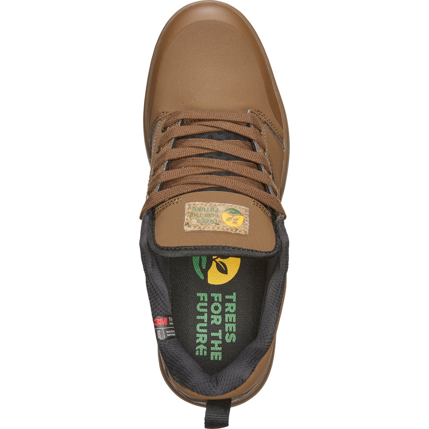 Etnies Camber Michelin x TFTF Flat Shoes - US 10.0 - Brown - Gum