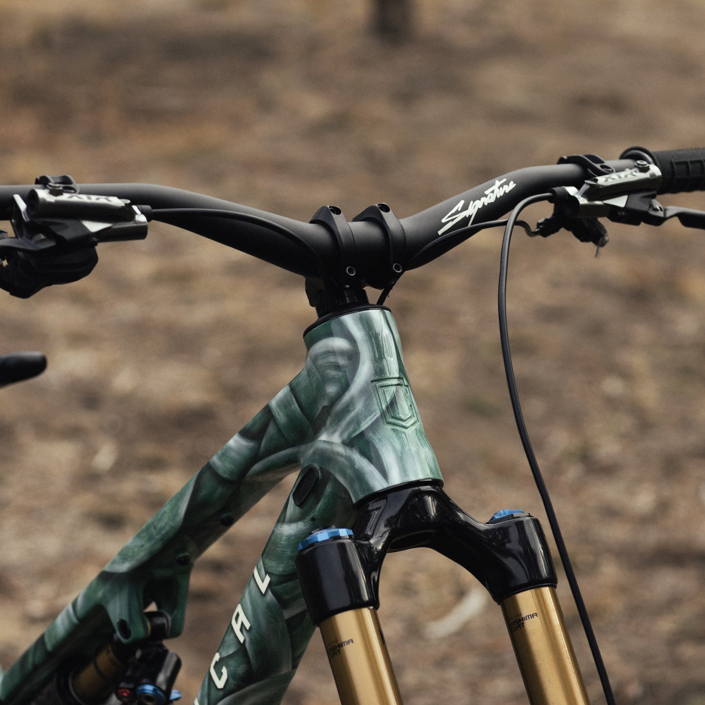Signature Entra 35 Alloy Handlebar - 35mm - 800mm - 28mm - Black - Black