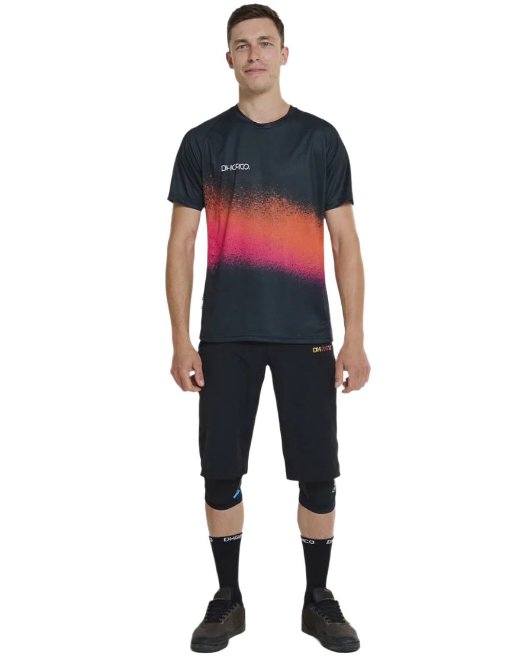 DHaRCO Men's Short Sleeve Tech Tee - M - Black Snake