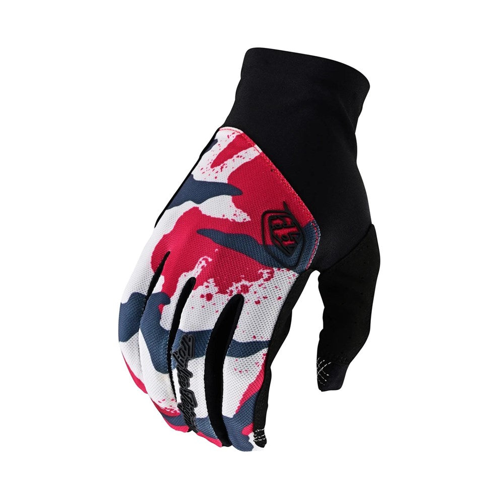 TLD Flowline Gloves - S - Camo Berry