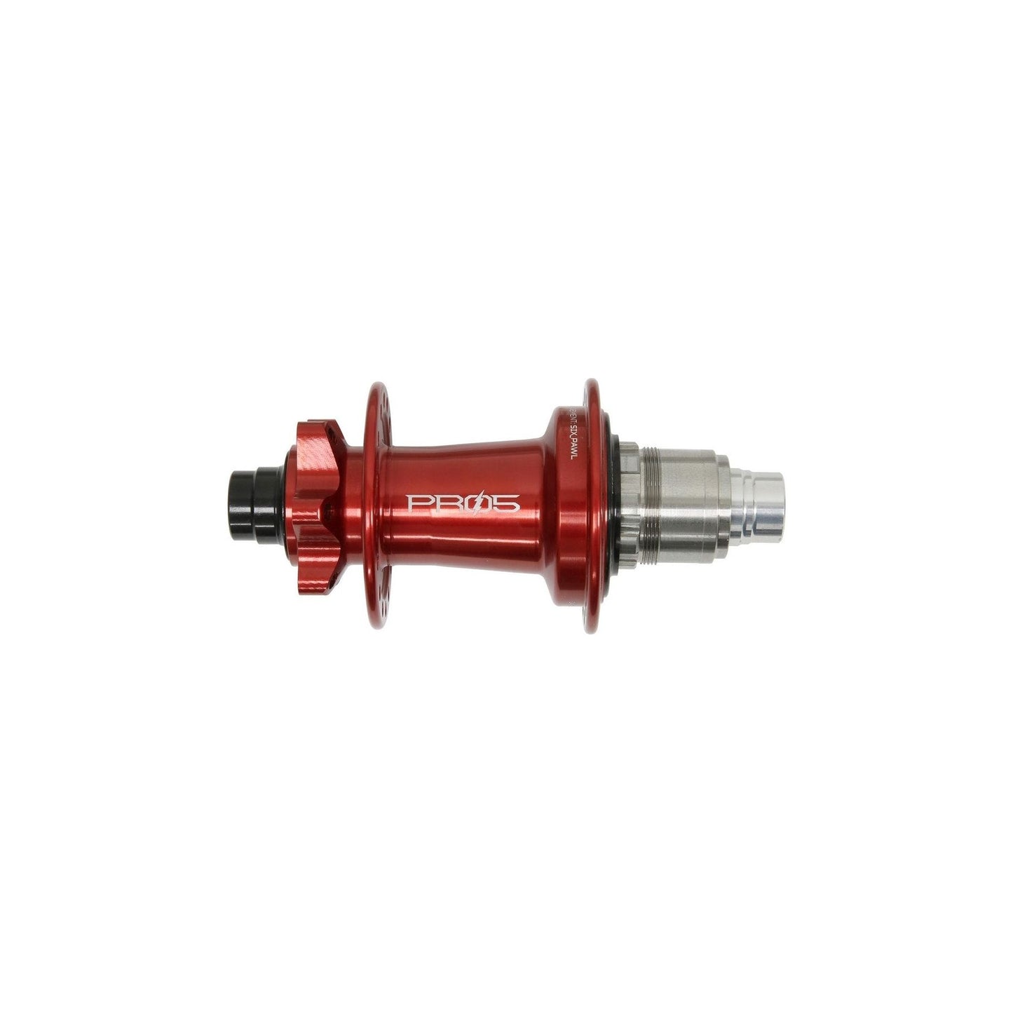 Hope Pro 5 eBike Rear 6 Bolt 12x148mm Disc Hub - Rear - 12x148mm Boost - XD Driver - 6 Bolt - 32 Hole - J-Bend - Red