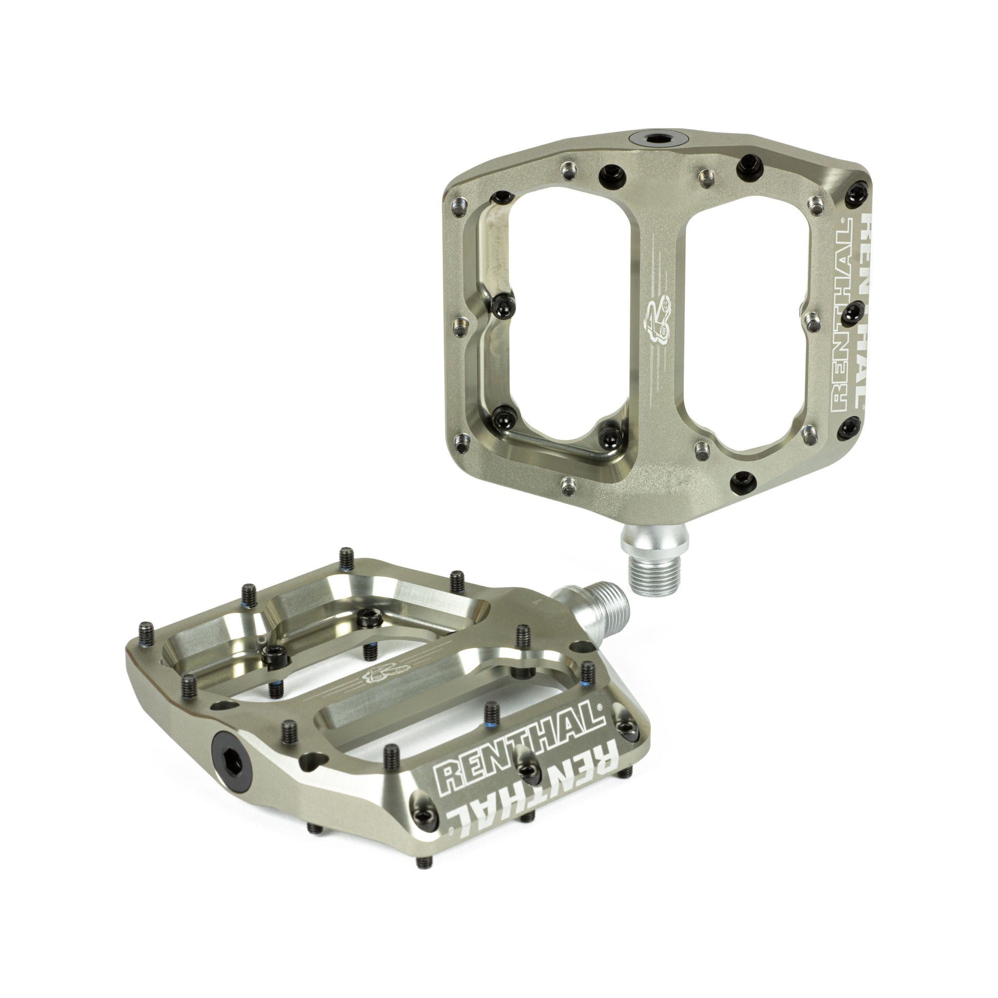 Renthal Revo-F Aluminium Flat Pedal - Image 1