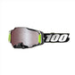 100 Percent Armega Goggles - One Size Fits Most -  RACR - HIPER Mirror Silver Lens
