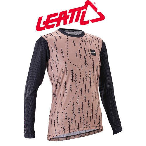 Leatt MTB Trail 3.0 Long Sleeve Women's Jersey - M - Trails Pink