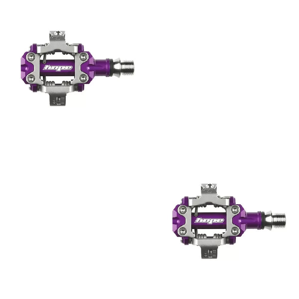 Hope Union Race Clip Pedals - Standard - Purple