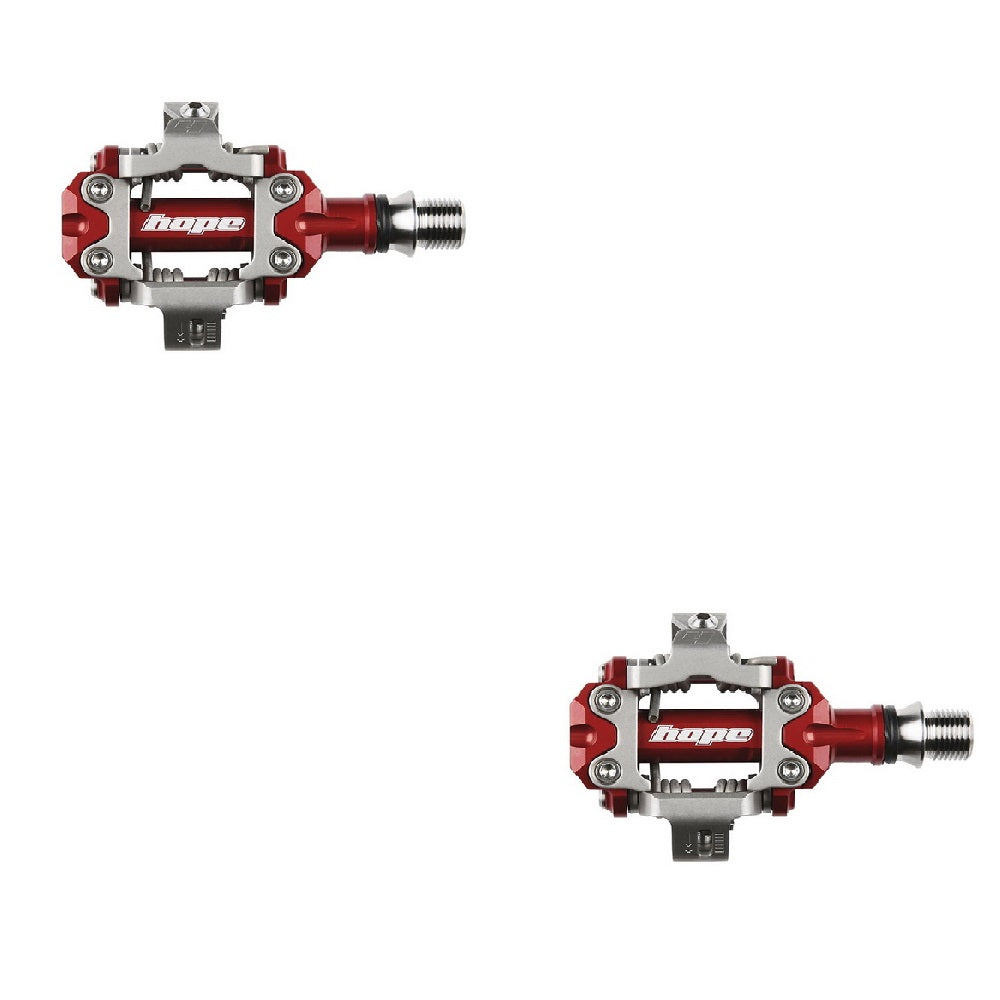 Hope Union Race Clip Pedals - Standard - Red