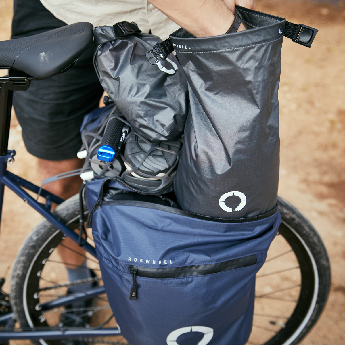 Roswheel Stuff Sack XL - XL - Grey
