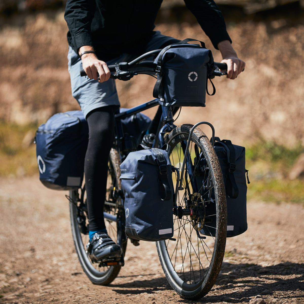 Roswheel Tour Pannier Pair - 10L - Blue