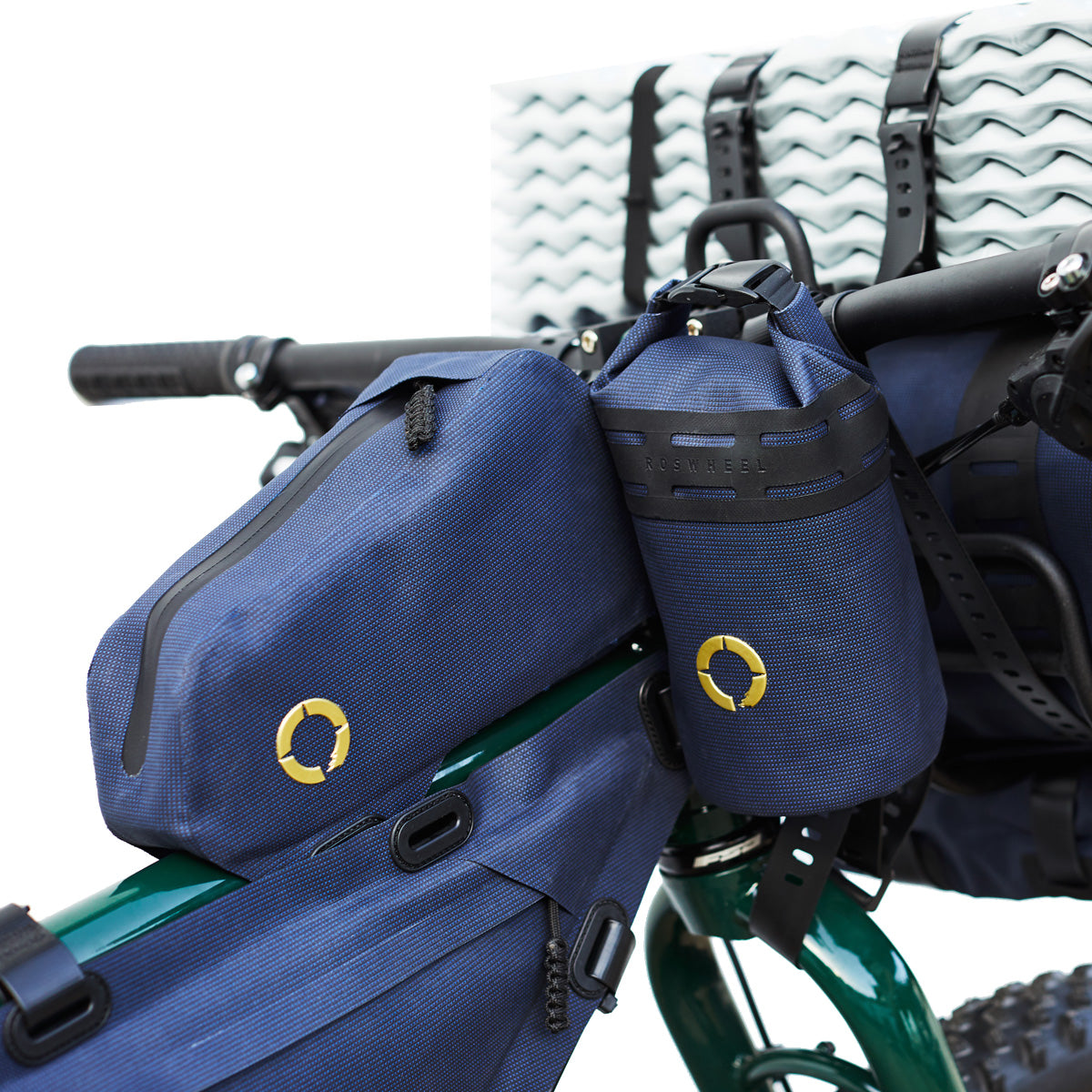 Roswheel Off-Road Top Tube Bag - 1L - Blue