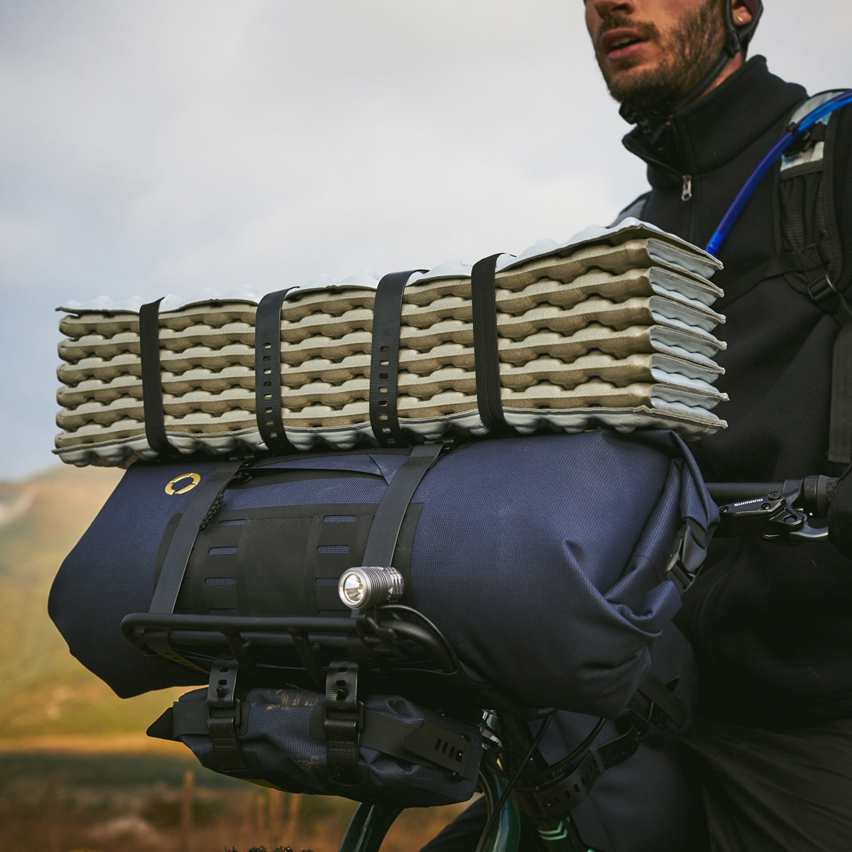 Roswheel Off-Road Handlebar Bag - 15L - Blue