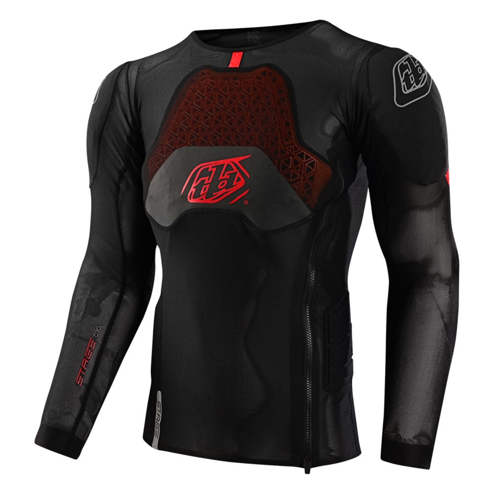 TLD Stage Ghost D30 Long Sleeve Shirt - M - Black