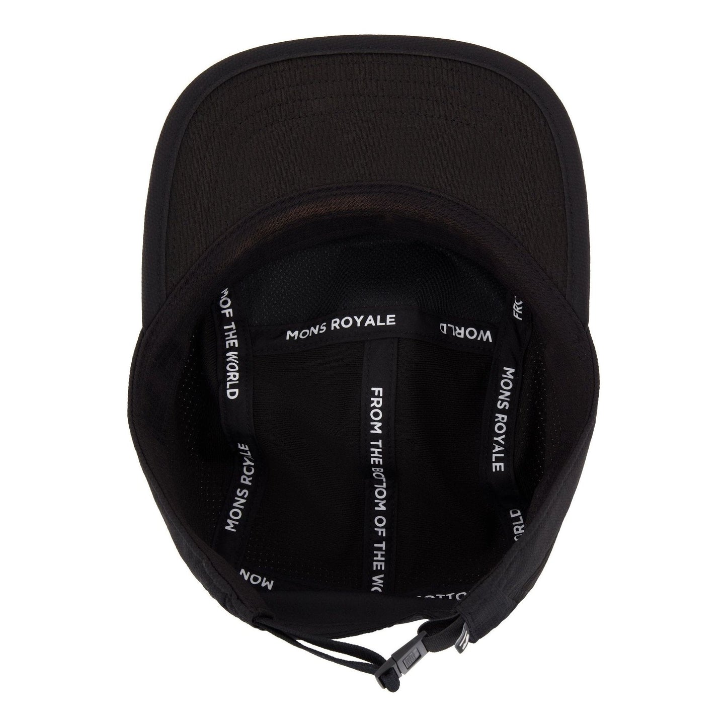 Mons Royale Velocity Trail Cap - One Size Fits Most - Black