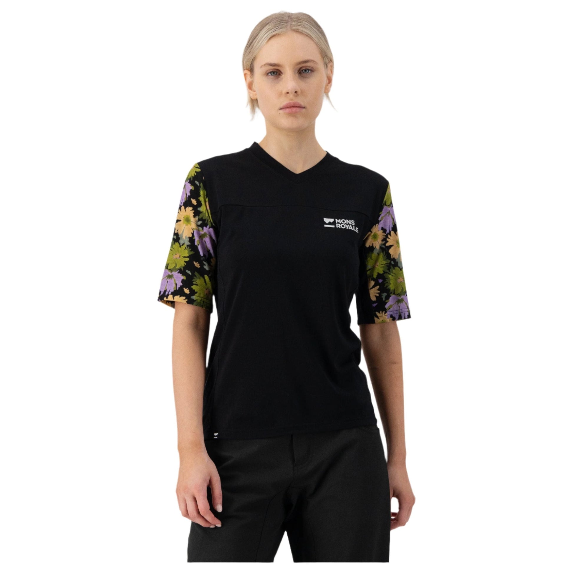 Mons Royale Women's Redwood Enduro VT Short Sleeve Jersey - Image 1