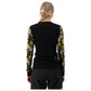 Mons Royale Women's Redwood Enduro VLS Long Sleeve Jersey - Women's M - Alpine Bloom - Black