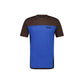 Mons Royale Redwood Enduro VT Short Sleeve Men's Jersey - M - Cedar - Cobalt - Black