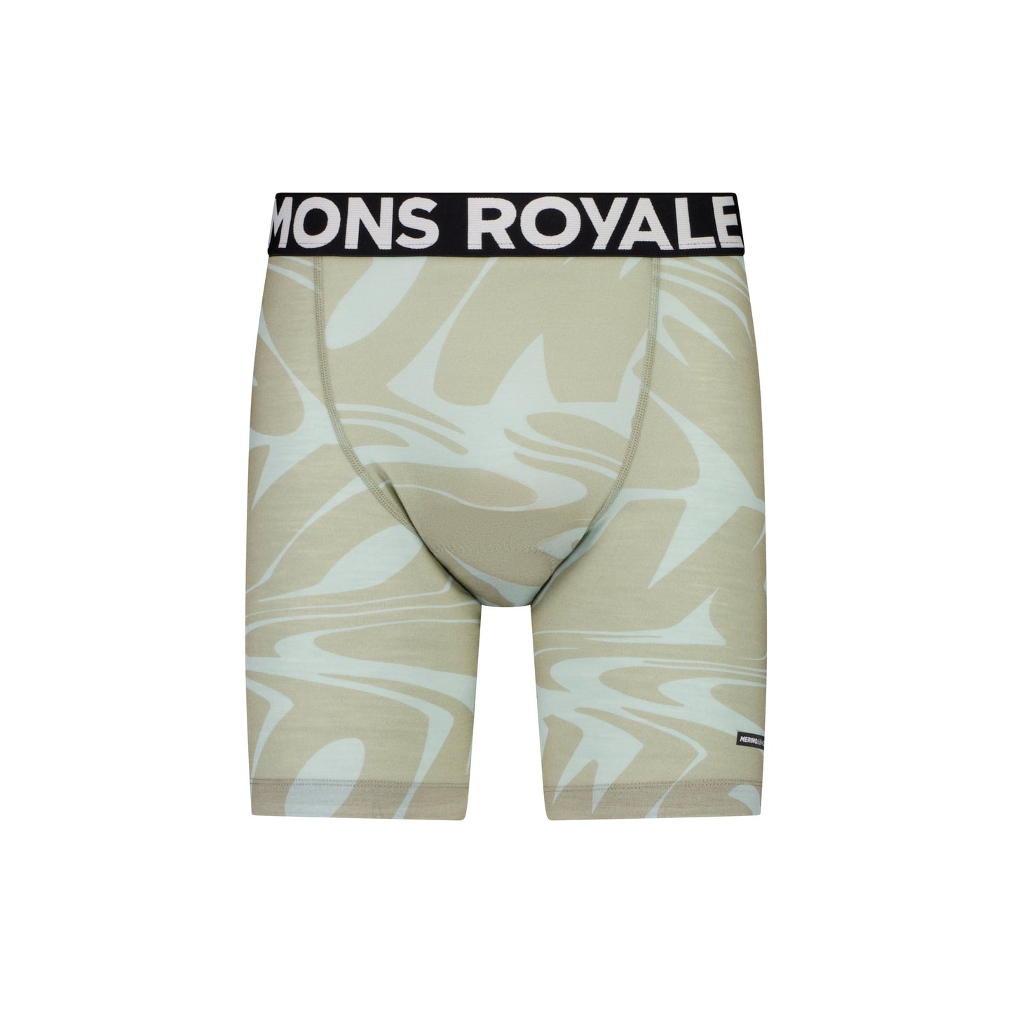 Mons Royale Men's Low Pro Merino Aircon MTB Short Liner - L-34 - Signal Lost Glacier