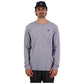 Mons Royale Icon Long Sleeve Men's T-Shirt - M - Grey Heather